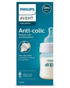 Biberon anticolici 0luni+, SCY100/01, 125ml, Philips Avent - Img 4