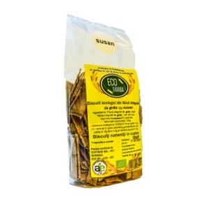 Biscuiți Bio integrali, 200g, Ecomania - Img 2