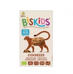 Biscuiti Biskids cu ciocolata ECO, 120g, Belkorn