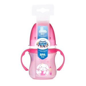 Cana antrenament Easy Start Exotic Animals 6l+, roz, 35/207, 120ml, Canpol
