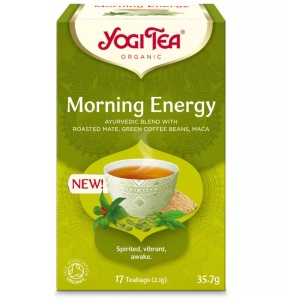 Ceai Bio Morning Energy, 17 pliculete, Yogi Tea