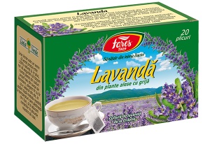 Ceai lavanda, 20 plicuri, Fares - Img 2