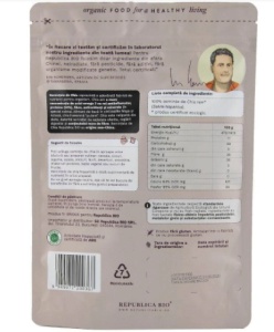 Chia seminte ECO 200g (Republica Bio) - Img 2