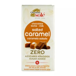 Ciocolată cu lapte și caramel sărat, 100g, Chocolates Sole - Img 2