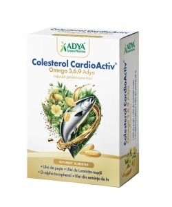 Colesterol CardioActiv Omega 3-6-9, 30 capsule moi, Adya Green Pharma