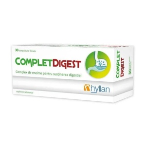 Complet digest, 30 comprimate, Hyllan