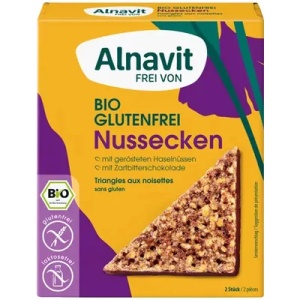 Cookie cu nuci fara gluten bio, 150g, Alnavit