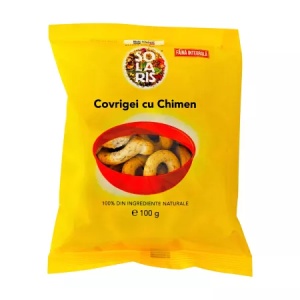 Covrigei din faina integrala si chimen, 100 g, Solaris