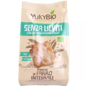 Crackers cu faina integrala Bio, 200g, YukyBio