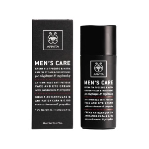 Crema antirid de fata si ochi pentru barbati, 50ml, APIVITA