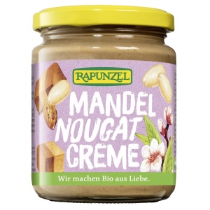 Crema cu migdale si nougat, 250g, Rapunzel