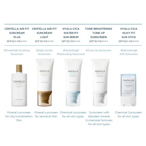Crema cu protectie solara Hyalu-Cica Silky-Fit Sun stick cu SPF 50+ PA++++, 20g, Skin1004 - Img 4