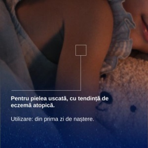 Crema de noapte reparatoare pentru piele uscata Exomega Control, 200ml, A-Derma - Img 5