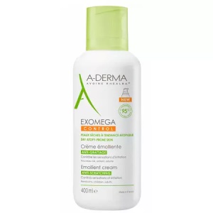 Crema emolienta Exomega Control, 400ml, A-derma