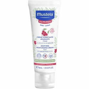 Crema hidratanta calmanta fata, piele sensibila, 40 ml, Mustela