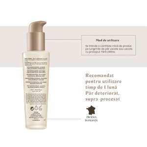Crema leave-in regeneratoare pentru par fragil Absolue Keratine, 100ml, Rene Furterer - Img 3