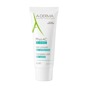 Crema pentru ten cu tendinta acneica Phys-AC Global, 40 ml, A-Derma