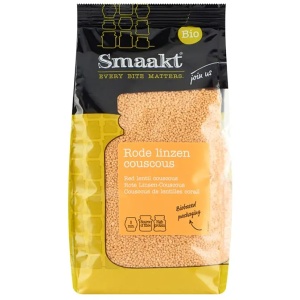 Cuscus din linte rosie Bio, 375g, Smaakt