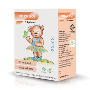Enzysol 6luni+, 10 plicuri, Dr. Phyto