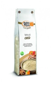 Faina de naut fara gluten, 500g, Molino Peila