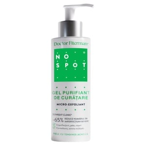 Gel de curatare purifiant pentru ten acneic No Spot, 200ml, Fiterman