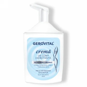 GEROVITAL Crema corp hidratanta cu acid hialuronic 300ml, 2780