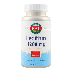 Lecithin, 1200mg, 50 comprimate, KAL