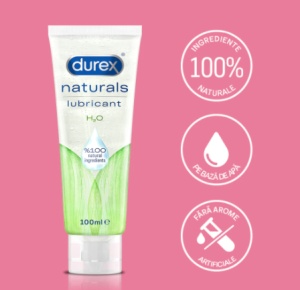 Lubrifiant Naturals H2O, 100 ml, Durex - Img 3