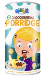 MALIE Porridge Cacao si banana Eco x 250g (Nature's Finest)