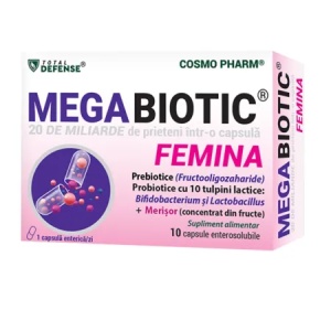 Megabiotic Femina, 10 capsule, Cosmopharm