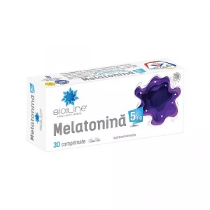 Melatonina BioSunLine 5mg, 30 comprimate, Helcor