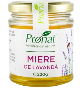 Miere cu lavanda, 220g, Pronat