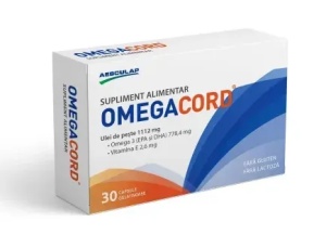Omegacord, 30 capsule gelatinoase, Eurofarmaco