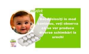Otostick bebe corector estetic pentru urechi, 8 bucati - Img 2