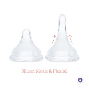 Pachet promo biberon M 240ml, 3 bucati, Lansinoh - Img 4