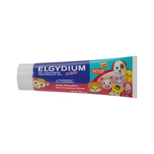 Pasta de dinti Kids Emoji cu aroma de capsuni, 3-6 ani, 50 ml, Elgydium