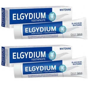 Pasta dinti Whitening 2 bucati, 75ml, Elgydium