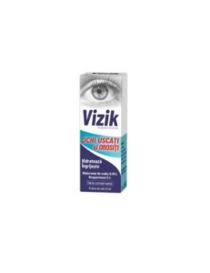 Picaturi pentru ochi uscati si obositi Vizik, 10 ml, Zdrovit