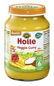 Piure Eco de legume cu lapte de cocos 6 luni+, 190 g, Holle