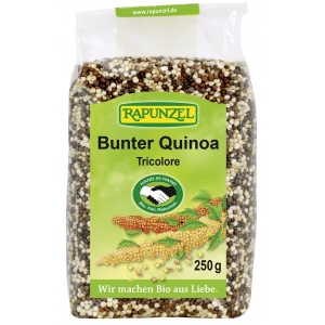 Quinoa colorata eco, 250g, Rapunzel