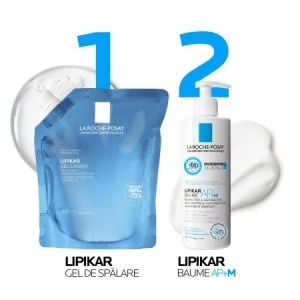 Rezerva Gel de dus calmant Lipikar pentru piele sensibila, 400ml, La Roche-Posay - Img 5