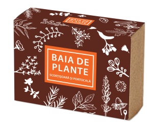 Sapun natural cu scortisoara si portocale, 100g, Baia de Plante - Img 2
