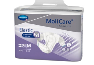 Scutece adulti MoliCare Premium Elastic 8pic M, 26bucati, Hartmann
