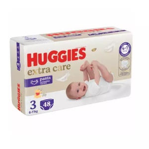 Scutece Extra Care Pants 3, 6-11kg, 48 bucati, Huggies
