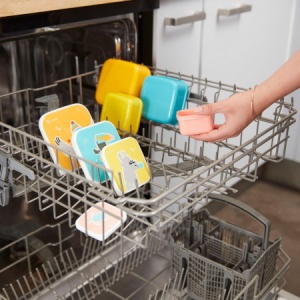 Set cutii pentru stocare alimente, 6L+, 005800, Badabulle - Img 2