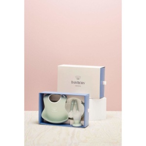 Set pentru hranire Powder Green - 5 piese 4l+, 70061A, Baby Bjorn - Img 3