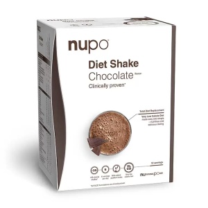 Shake Dieta ciocolata, 12 plicuri, Nupo