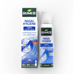 Spray cu 100% apa de mare pentru adulti, 150 ml, Humer - Img 3
