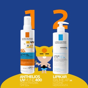 Spray invizibil Anthelios Dermo-Pediatrics UVMune SPF50+, 200ml, La Roche-Posay - Img 5
