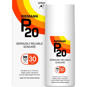 Spray protectie solara P20 SPF30, 200ml, Riemann